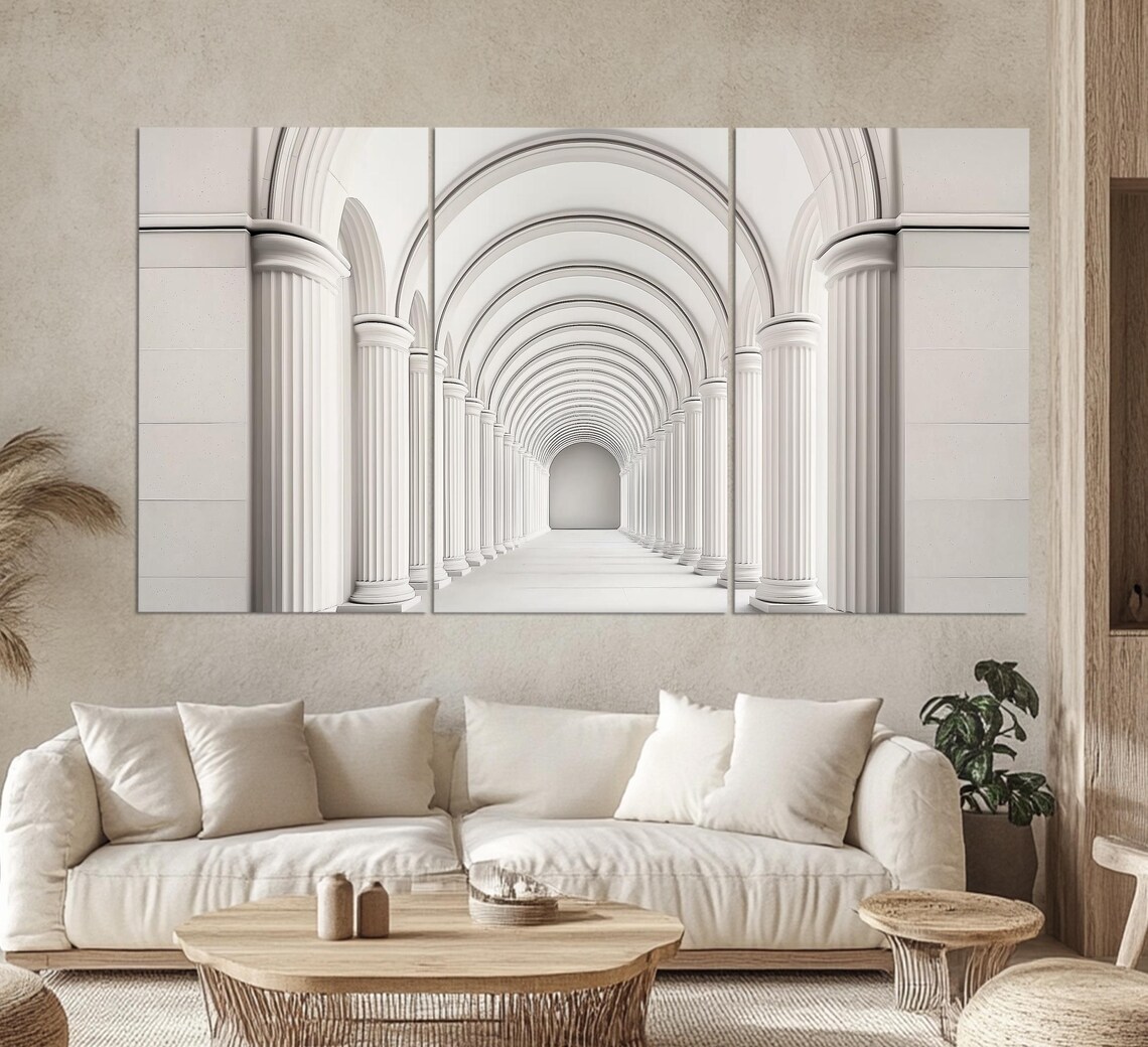 Minimalist Archway Poster, Architect Studio Decor - Image 3