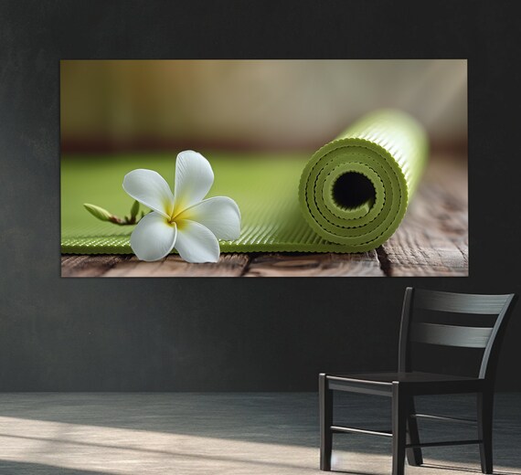 Minimalist Yoga Poses Line Art Zen Studio Meditation Wall Art Poster