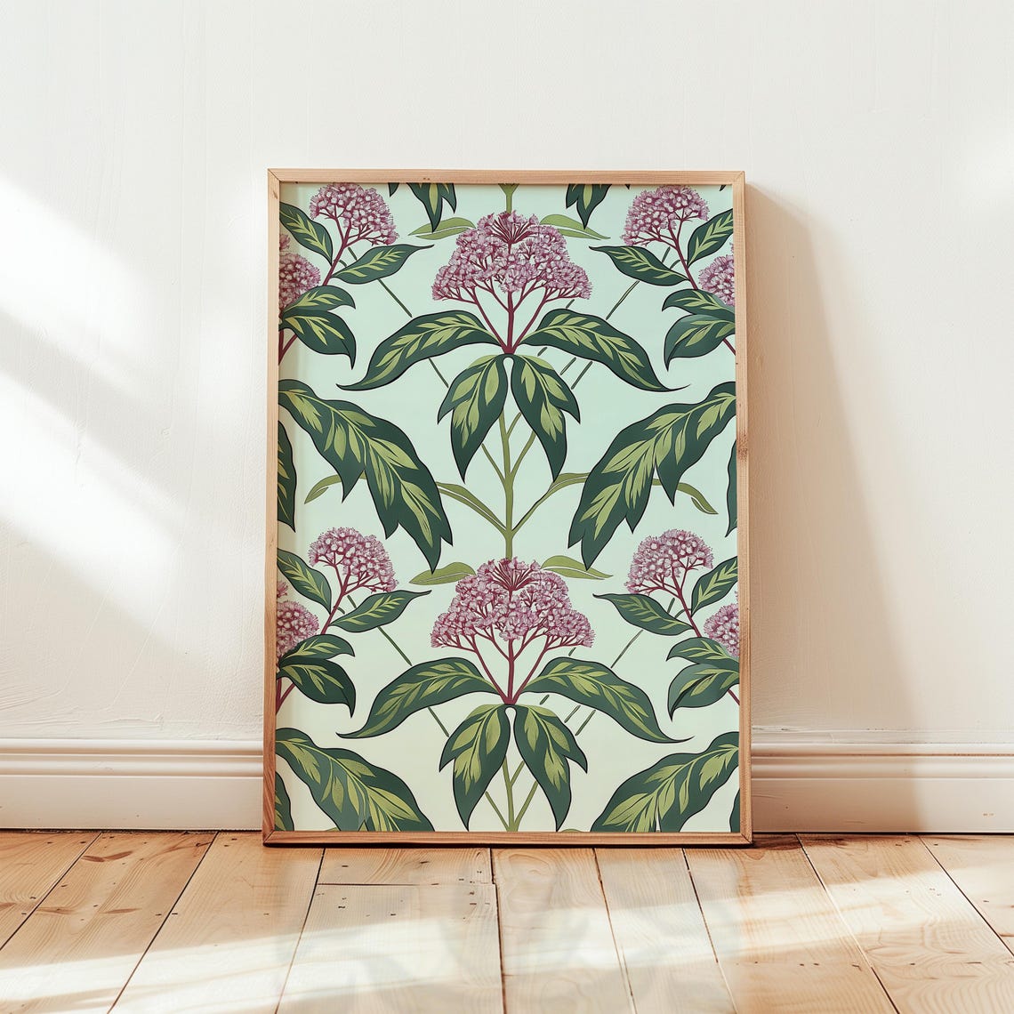 William Morris Elderberry Flower Print Botanical Art Nouveau