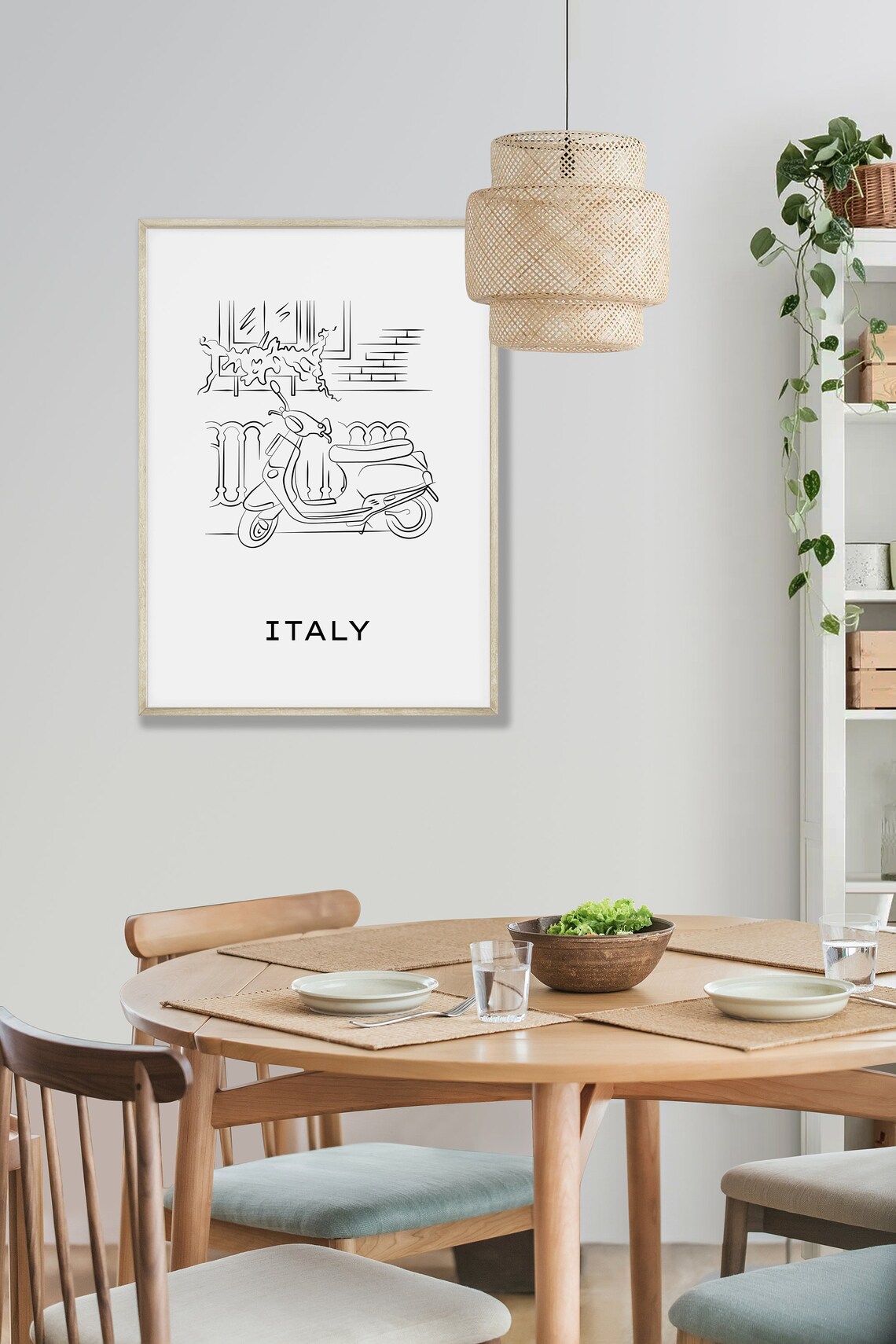 Travel Poster Italy Print Italy Poster Print Rome Print Black And White Art Minimalist Rome Wall Art Rome Wall Poster Travel Print - Image 5