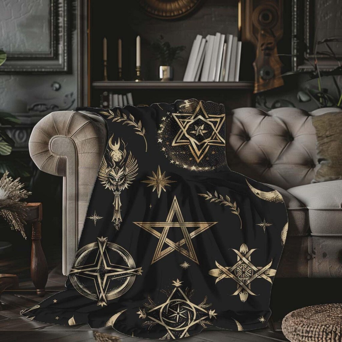 Witch Witchy Wiccan Pagan Celestial Art Print