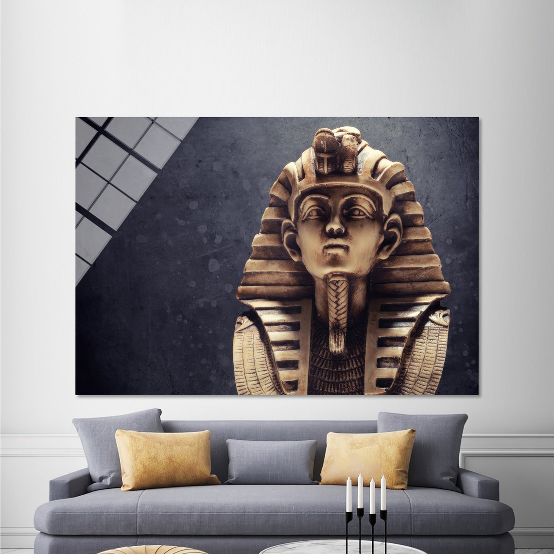 Tutankhamun Golden Mask Ancient Egypt Pharaoh History Poster - Image 2