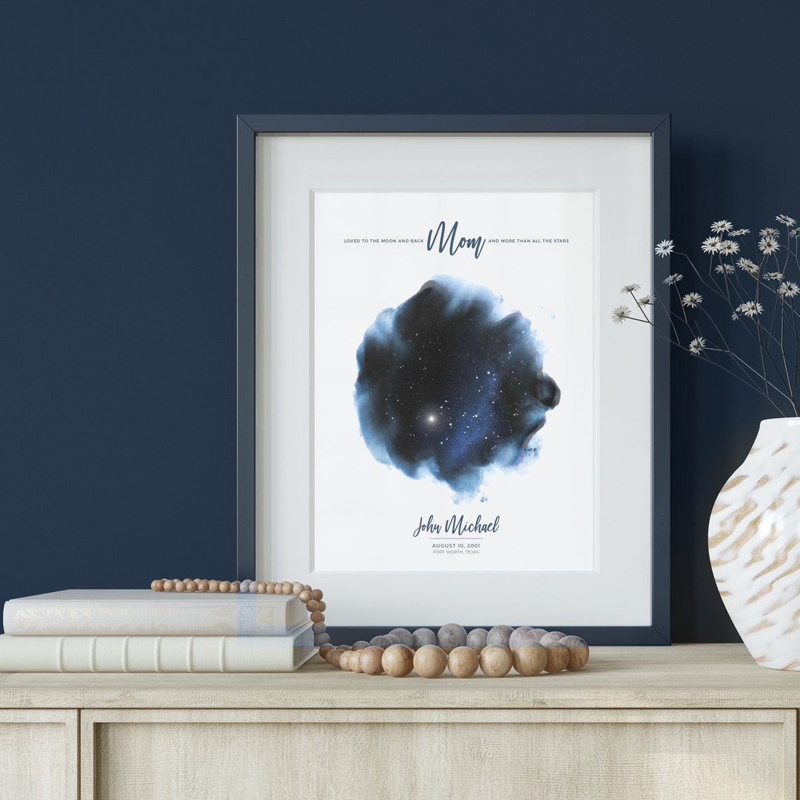 Star Map Print, Best Mother’s Day Gift - Image 2