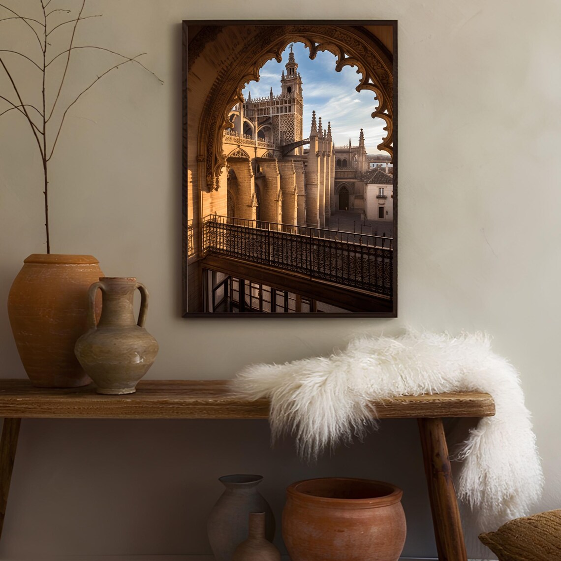 Seville Travel Poster, Andalusia Spain Wall Art Print - Image 2