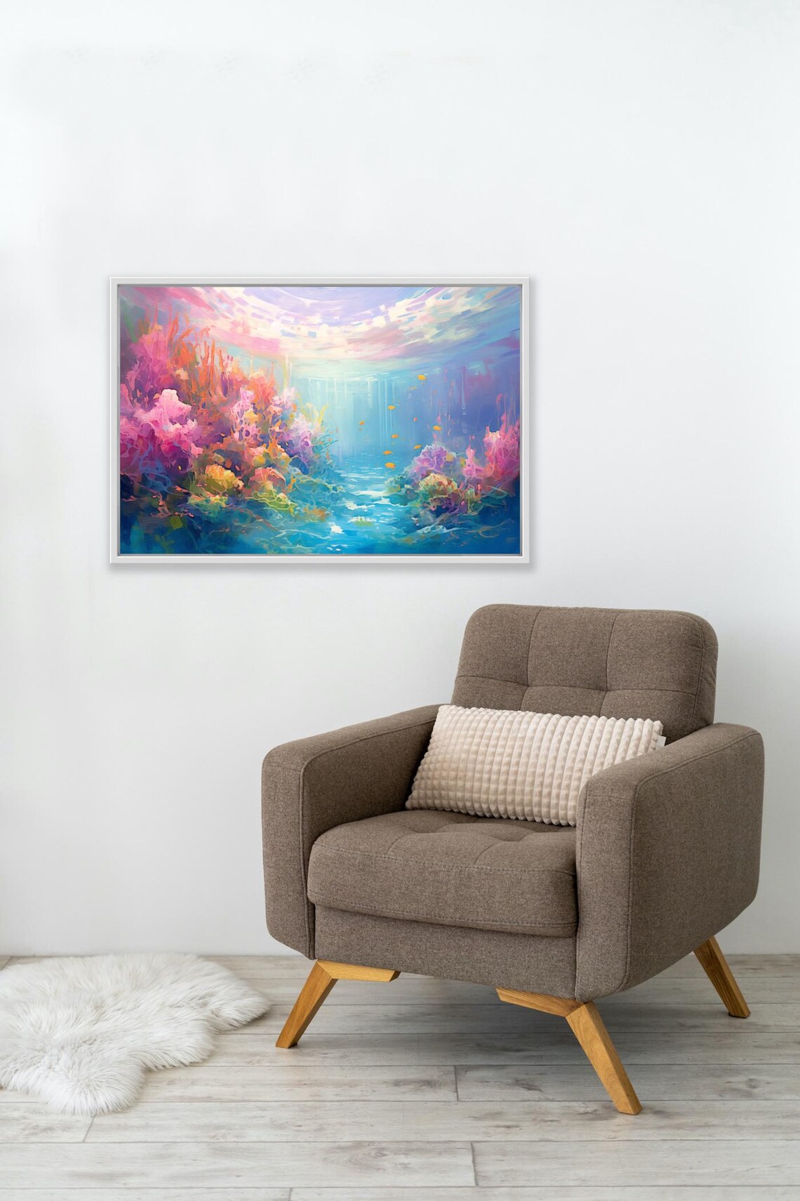 Underwater Bliss, Pastel Dream Inspired By Jan Matson - Image 2