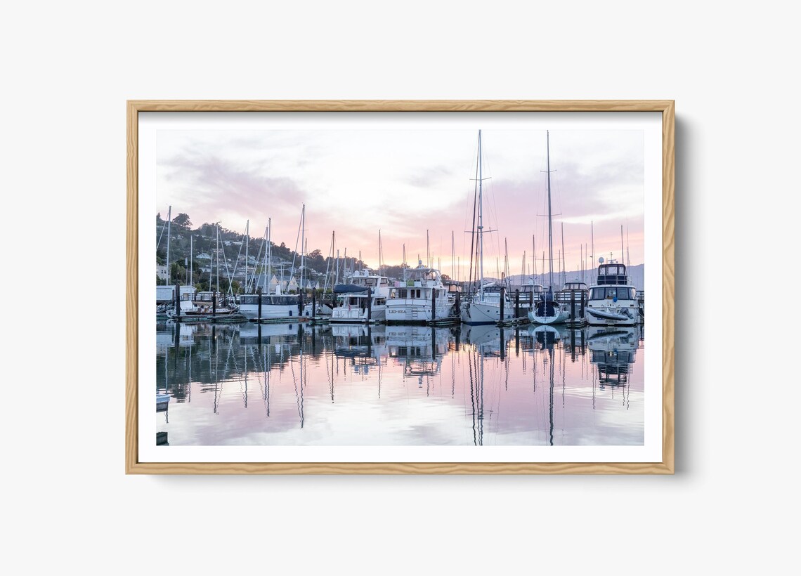 Sausalito Photography, Bay Area Waterfront Sunset