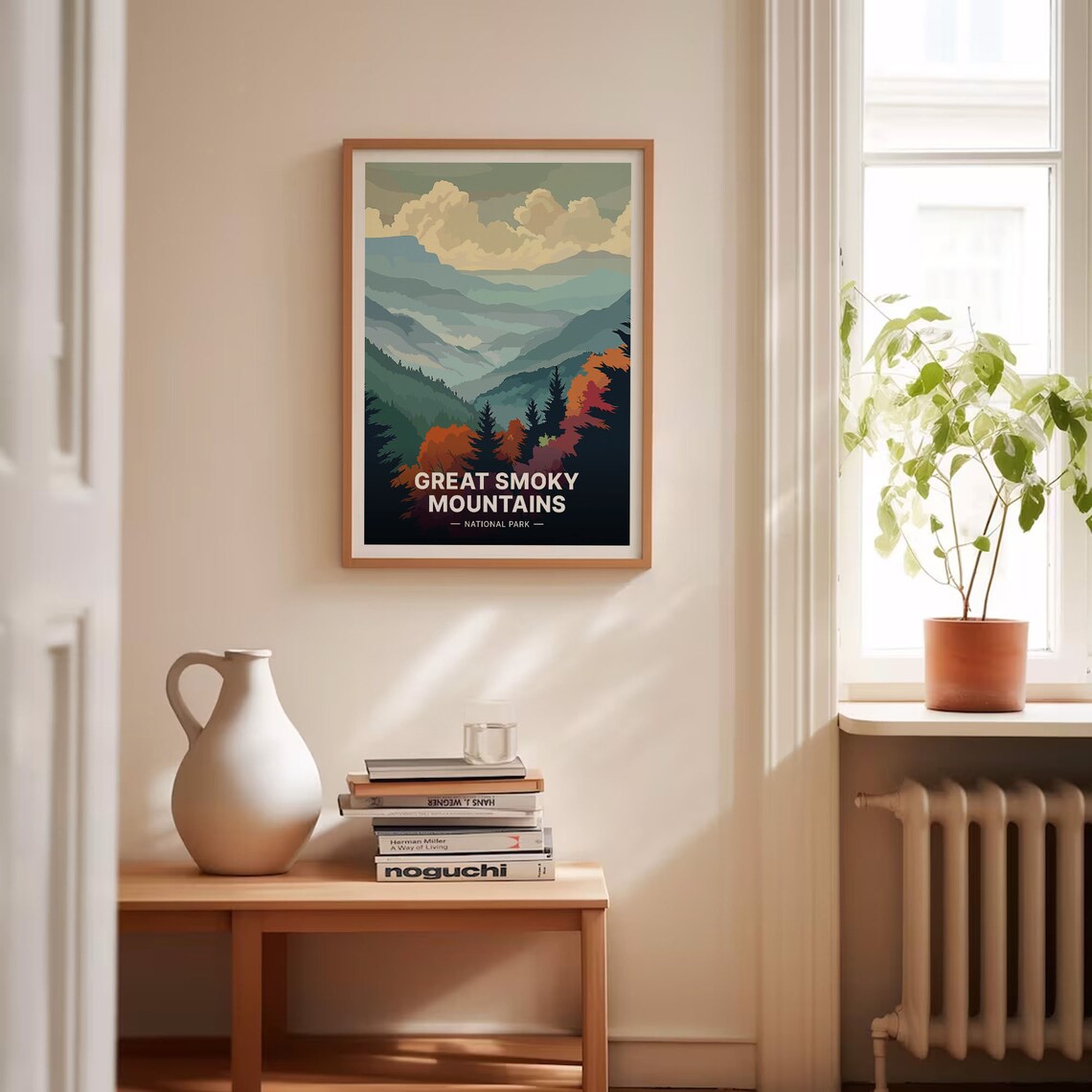 Great Smoky Mountains Travel Poster, Tennessee Nature Scene - Image 4