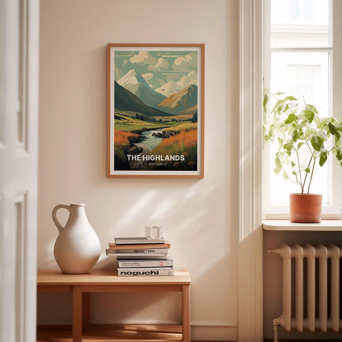 Scottish Highlands Travel Poster, Home Office Decor - Image 4