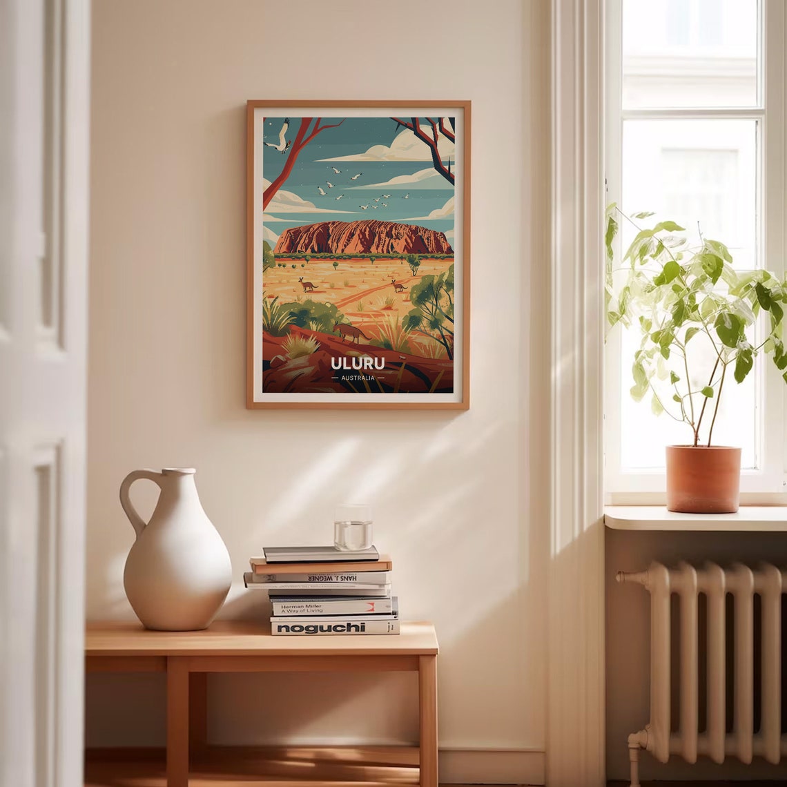 Uluru Ayers Rock Australia Red Centre Desert Landscape Travel Poster - Image 4