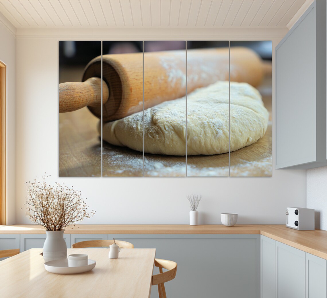 Dough Art Kitchen Wall Decor, Baker Gift