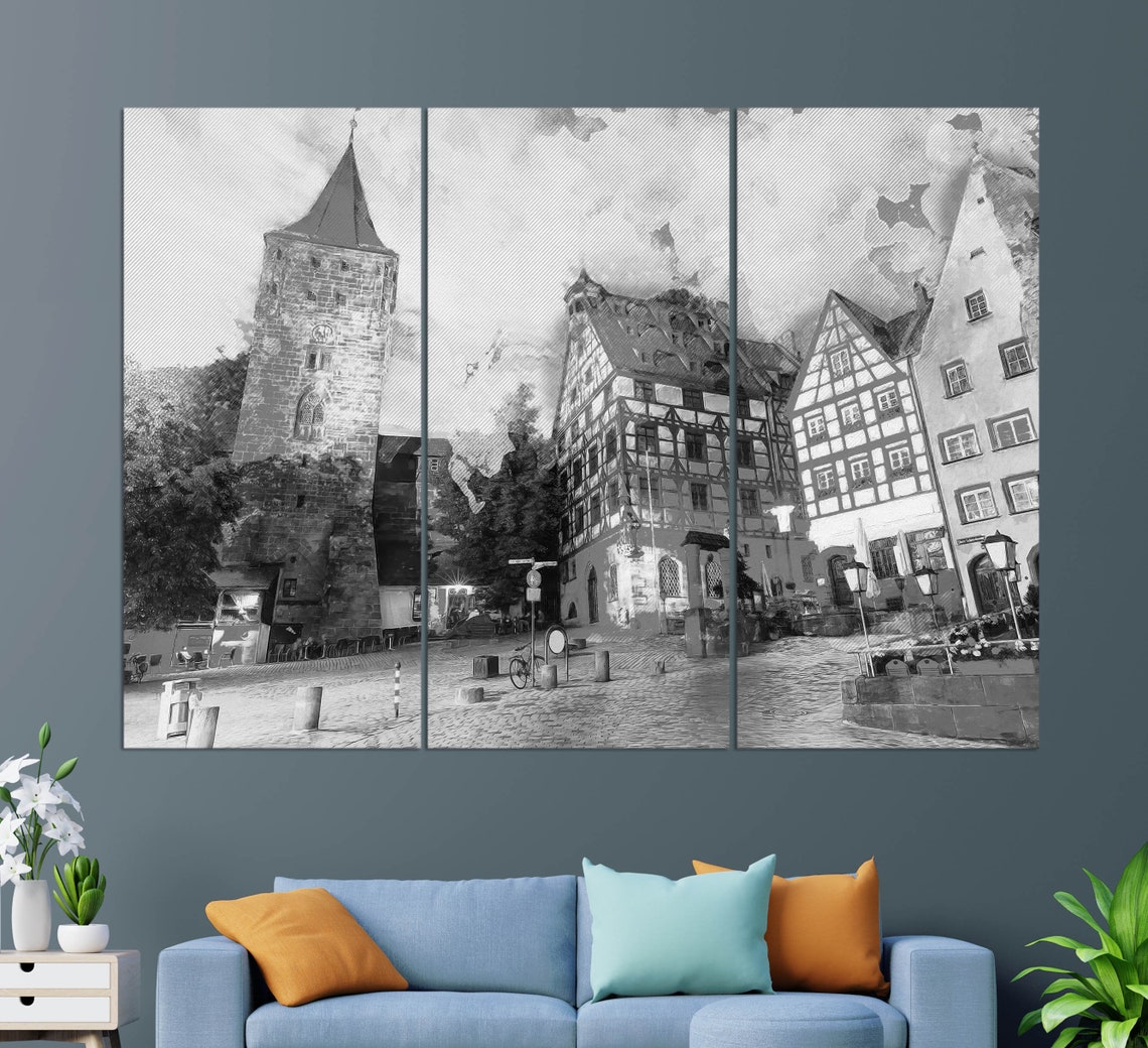 Nuremberg, Germany Travel Poster - Image 2