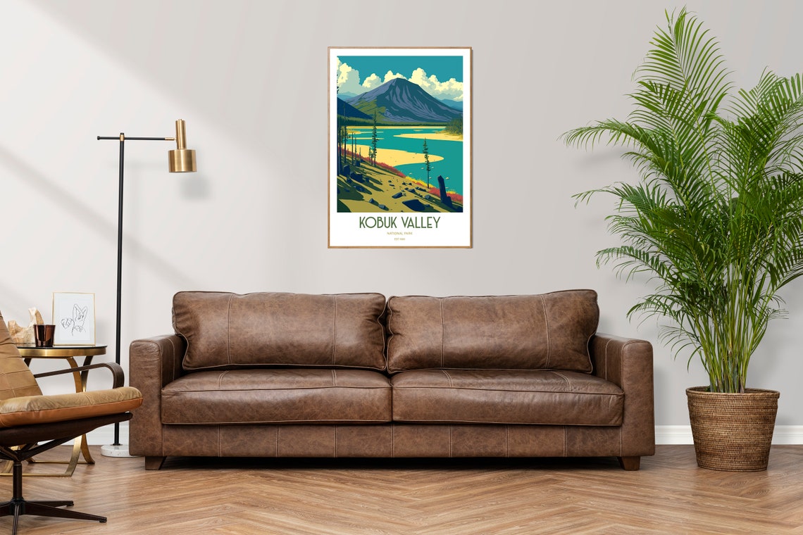Kobuk Valley National Park Travel Print National Park Travel Art Kobuk Valley Travel Print Usa National Park Kobuk Valley Poster - Image 3