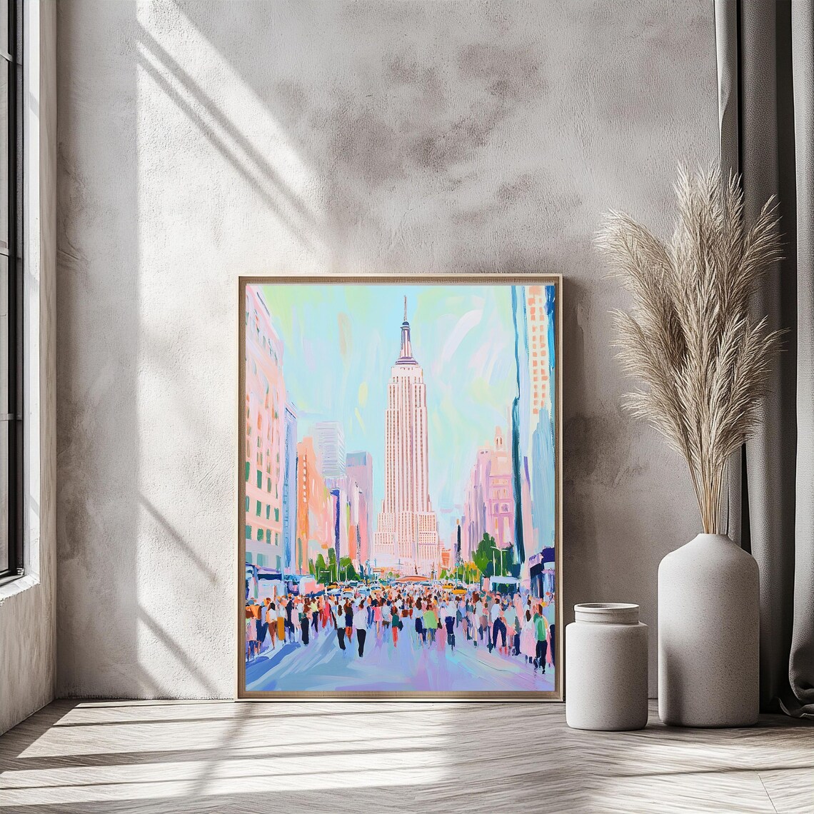 New York Skyline Art Print, Urban Cityscape - Image 4