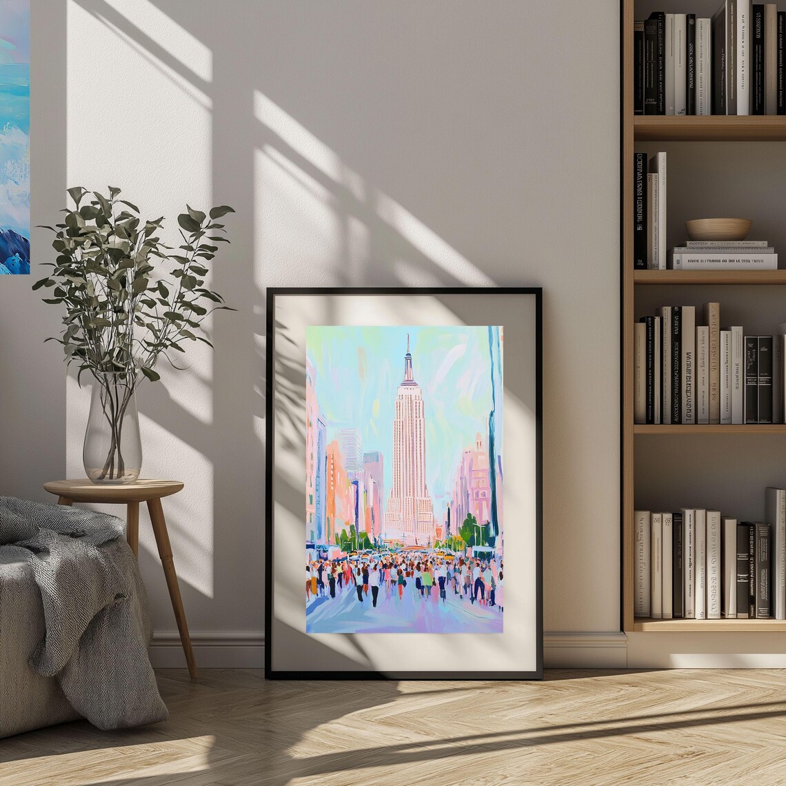 New York Skyline Art Print, Urban Cityscape - Image 2