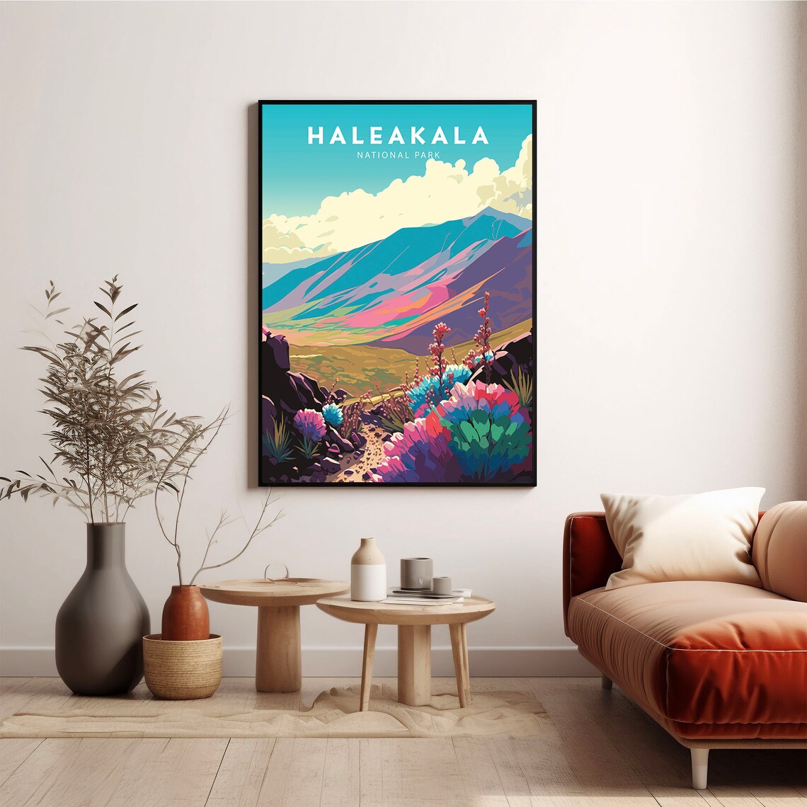 Haleakala National Park Minimalist Travel Poster - Image 3