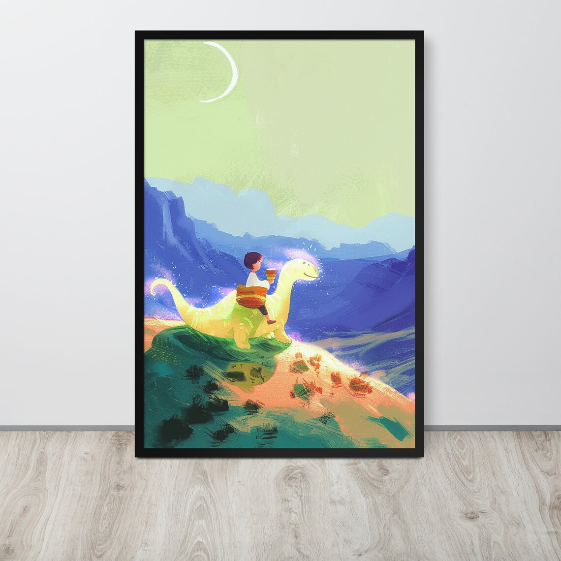 Children Contemplation Poster, Nursery Kids