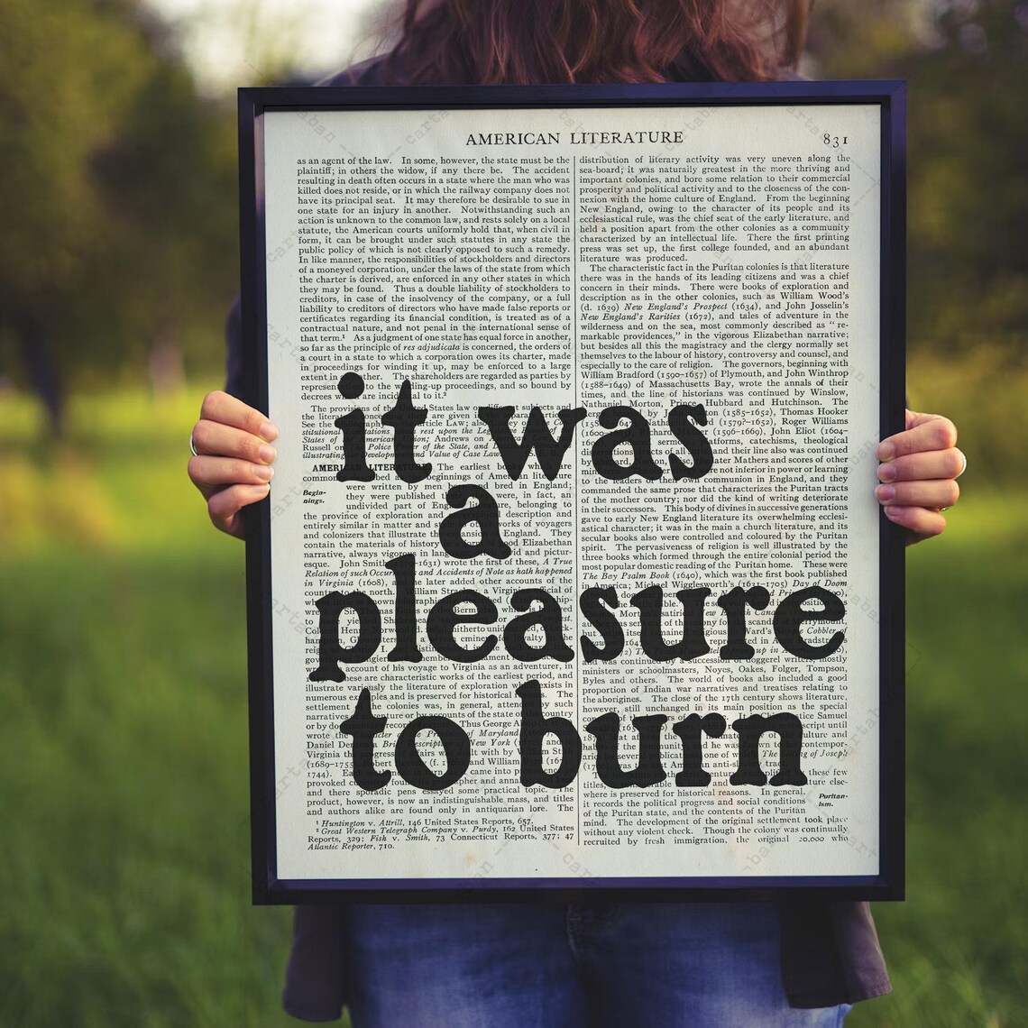 Ray Bradbury It Was A Pleasure To Burn Fahrenheit 451 Book Page Art Print - Image 4