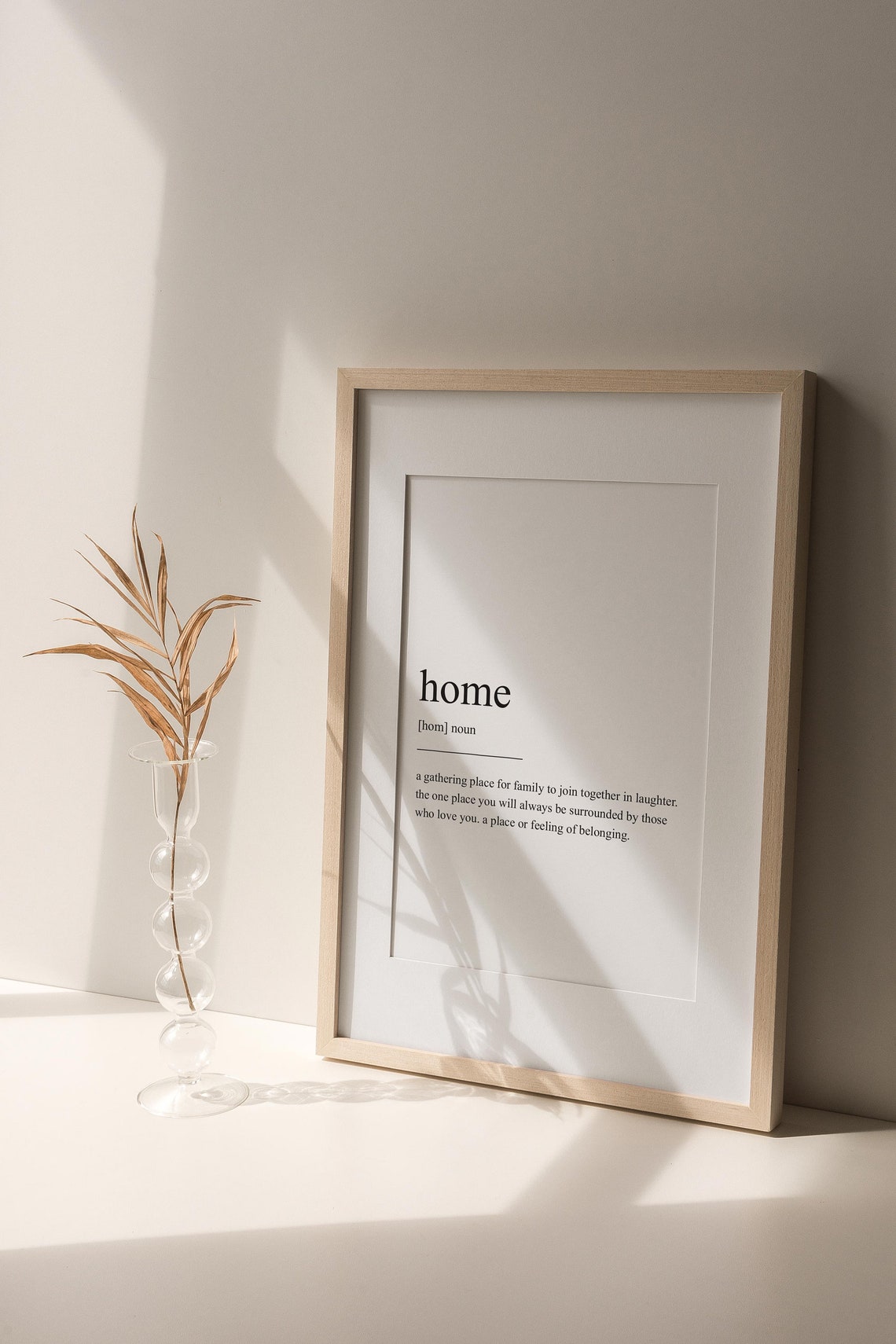 Home Definition Quote Print, Minimalist Modern Art - Image 3