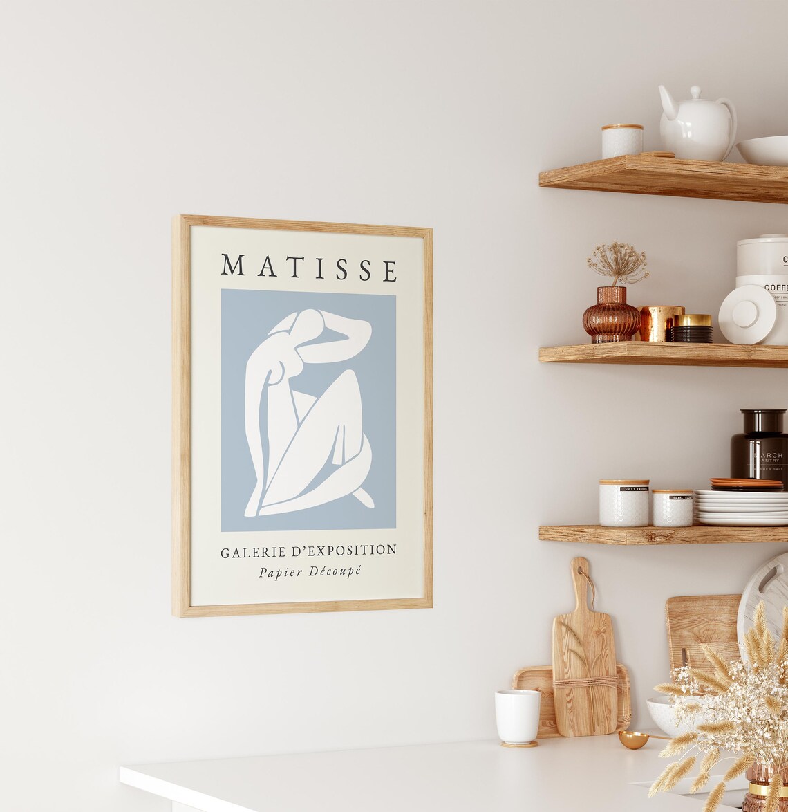 Matisse Blue Nude Papier Découpé Galerie Exhibition Art Poster - Image 4