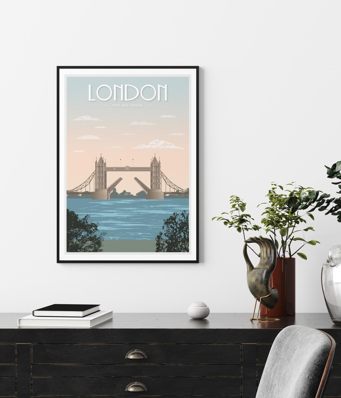 London Art Print London Print London Poster Art Print Wall Art Wall Art London London Wall Art London - Image 2