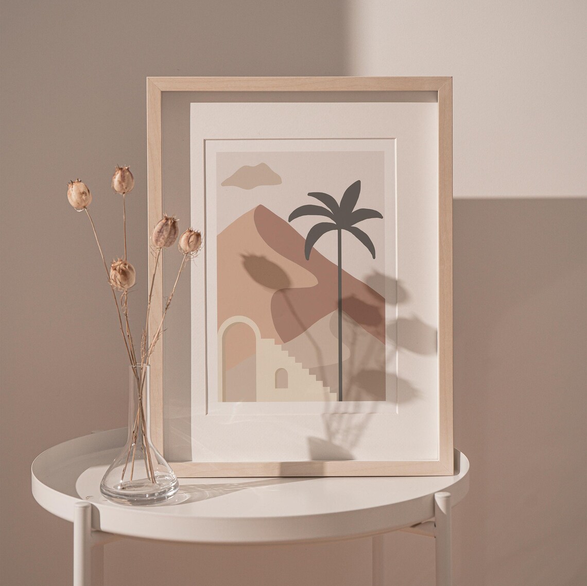 Boho Neutral Art Print - Image 3