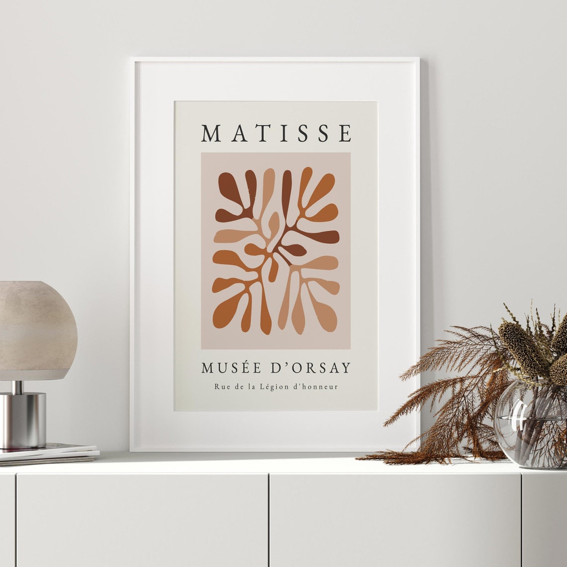 Matisse Print Boho Wall Art Henri Matisse Neutral Prints Boho Print Wall Art Print Instant Matisse Neutral Boho - Image 2