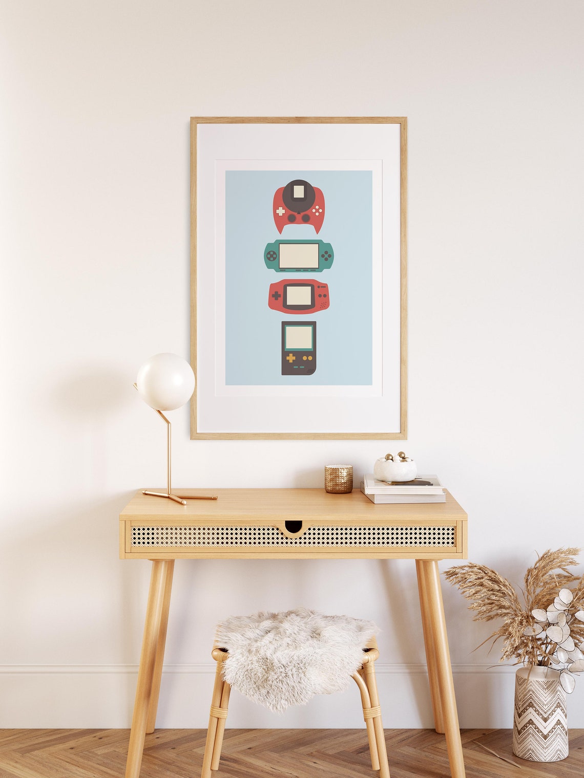Art Gamer Retro Minimalist Gaming Wall Art Print - Image 3