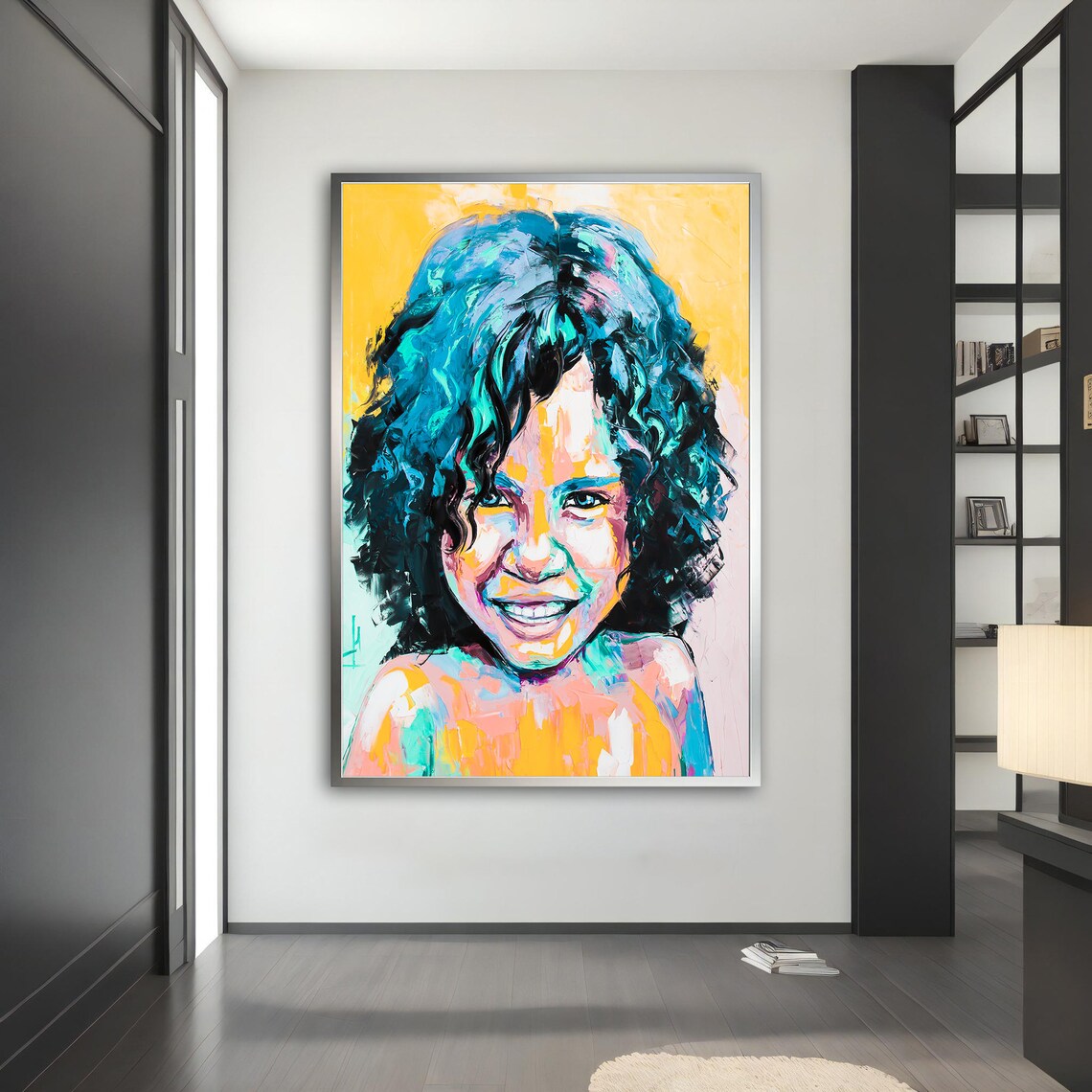 Children Modern Abstract Art, Gift Wall Art - Image 5