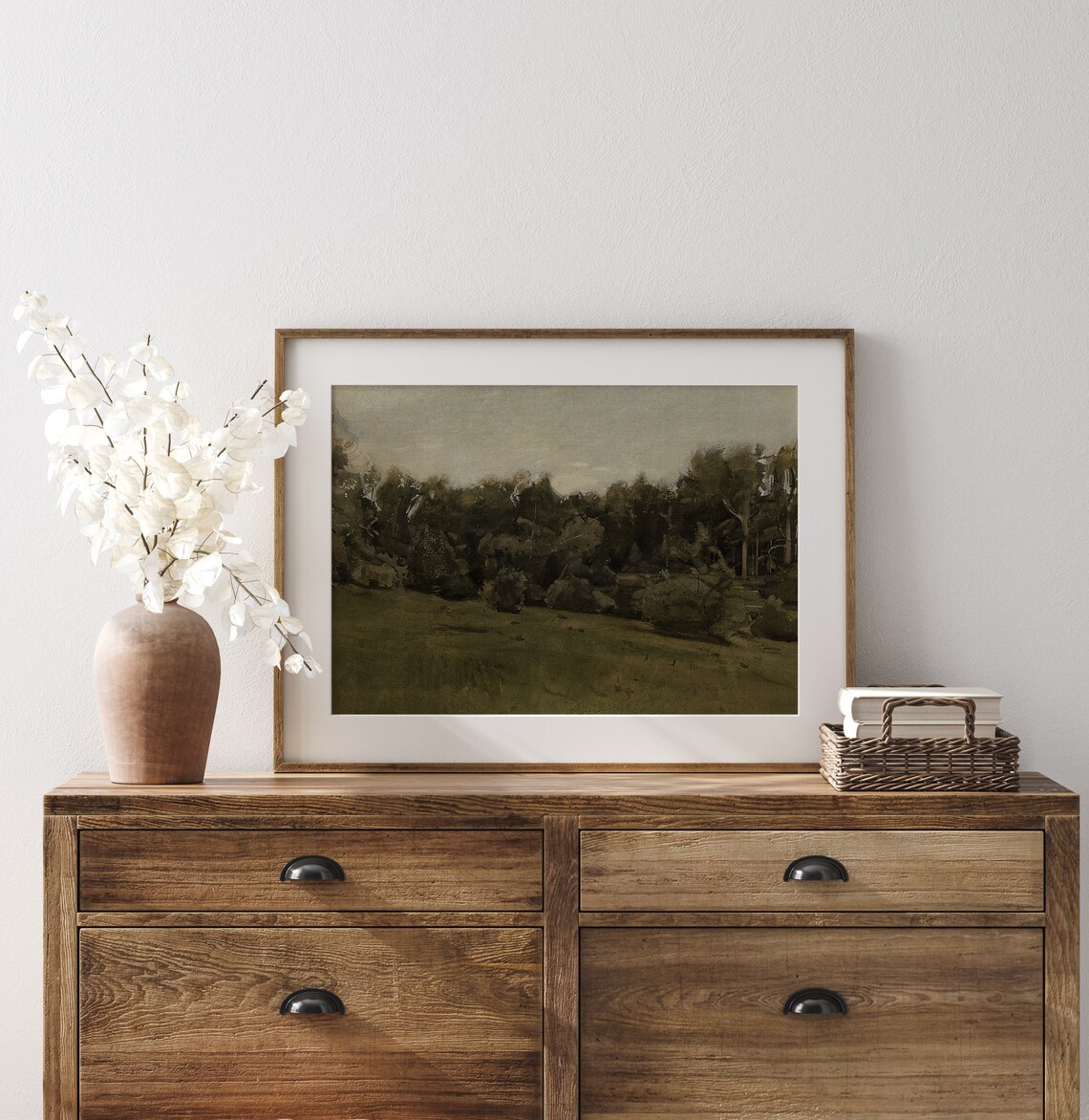 Countryside Forest Vintage Landscape Art Print - Image 3