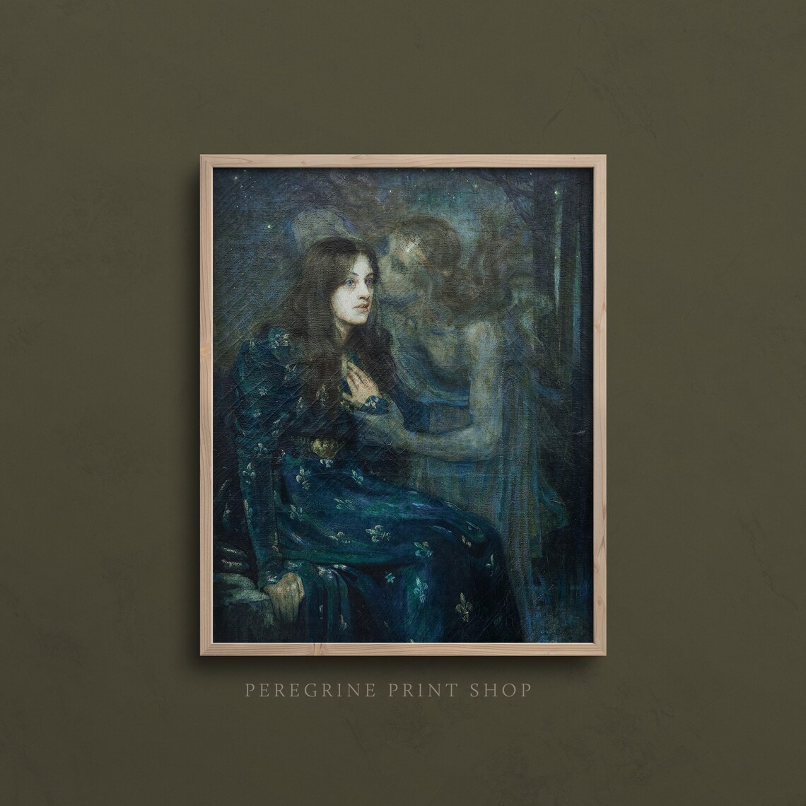 The Silent Voice, Pre-Raphaelite Mythology Art Print - Image 3