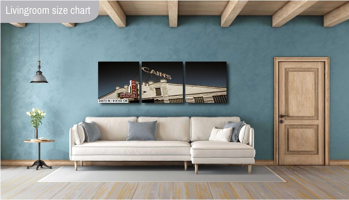 Tulsa Skyline and Cain's Ballroom Travel Poster - Image 3