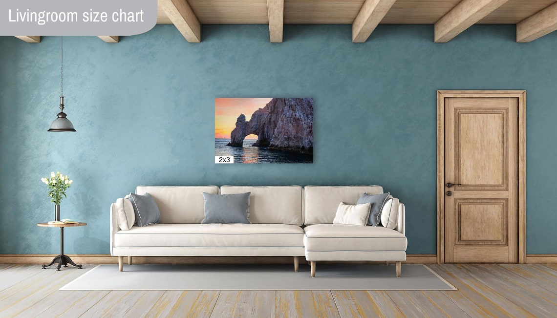 El Arco Rock Arch Glowing At Sunset Cabo San Lucas Seascape Poster - Image 5