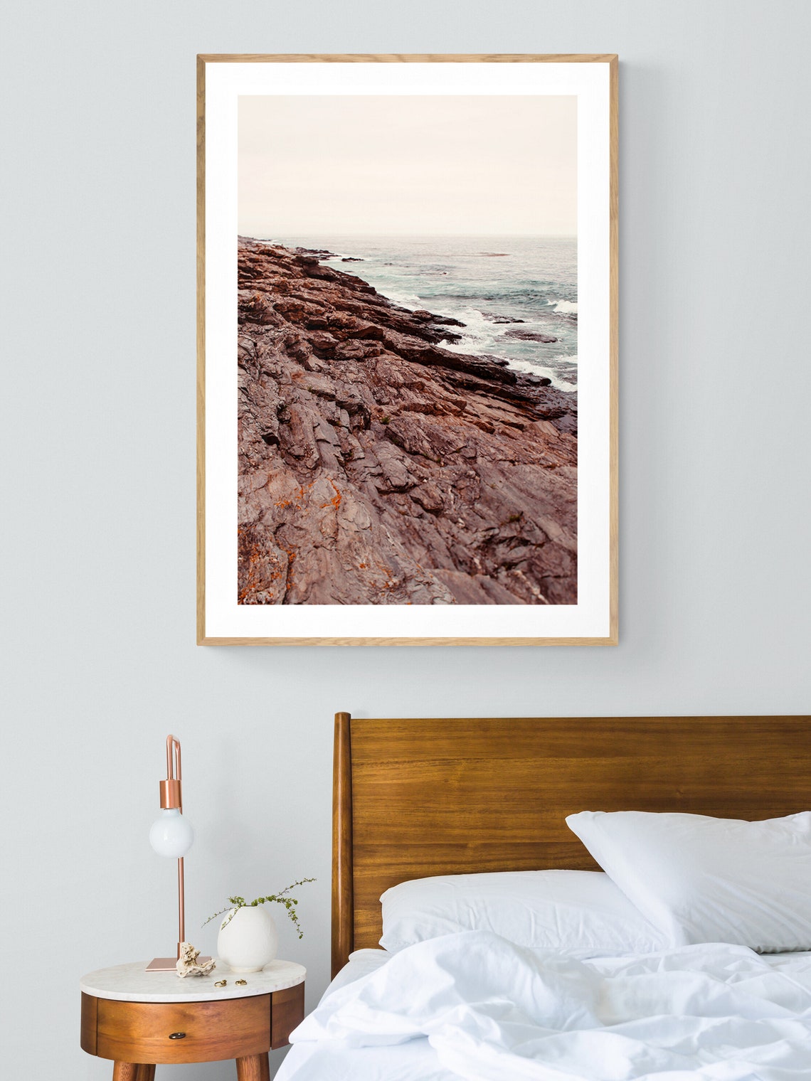 Maine Nature Photograph, Ocean Beach Home Decor