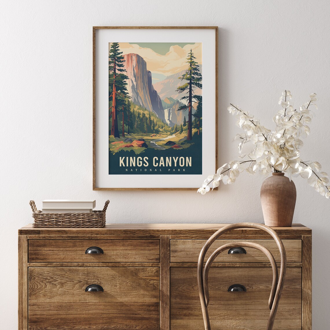 Kings Canyon National Park, California Travel Poster - Image 2