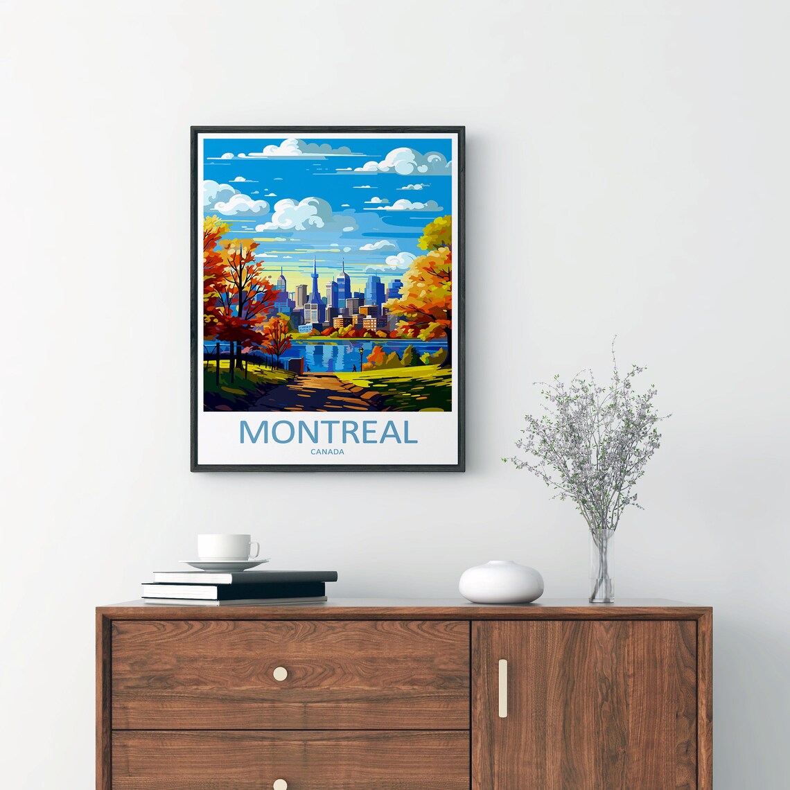 Montreal Travel Print, Canada Wall Decor - Image 2