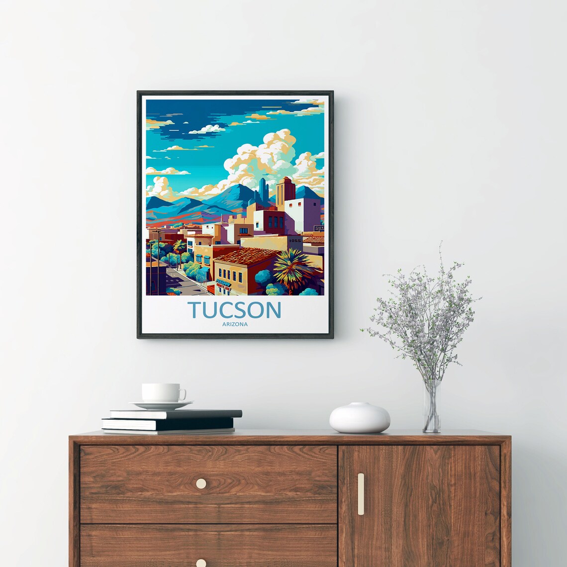Tucson Travel Poster, Arizona Home Decor - Image 2