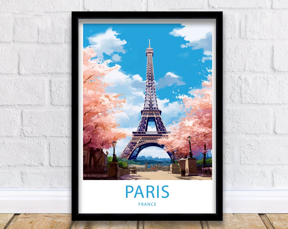 Paris Print Paris France Poster Home Dcor Paris France Wall Art Paris France Decor Poster Paris France Travel Wall Decor Paris Art Poster