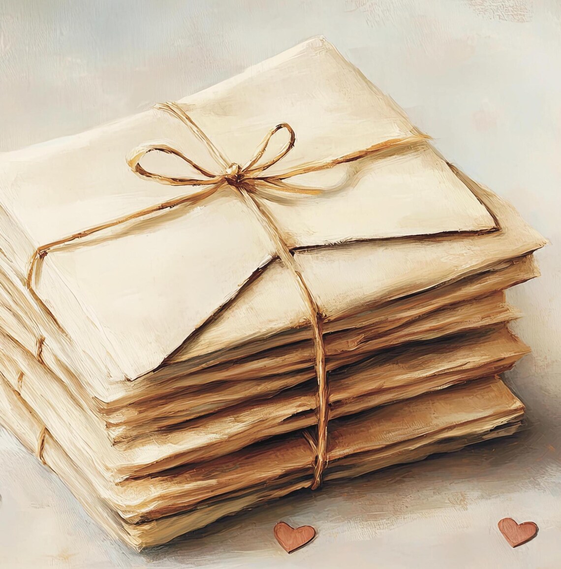 Love Letter Vintage Valentines Day Wall Art Print - Image 6