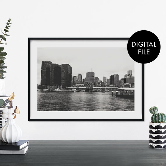 Barangaroo Sydney Australia Print Wall Art At Home File