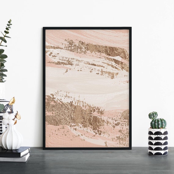 Neutral Abstract Print Wall Art 4x6 5x7 A4 A3 A2 A1