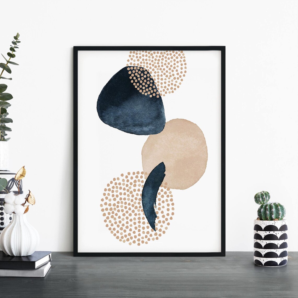 Abstract Wall Art Print, Modern Abstract Decor
