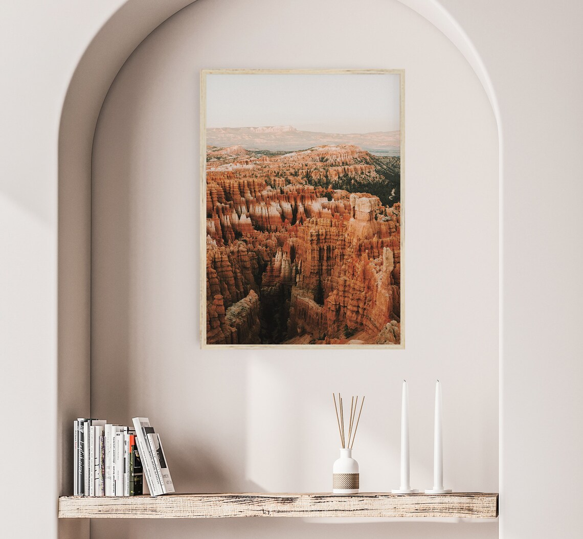 Bryce Canyon Print, Utah Desert Landscape Art Print - Image 2