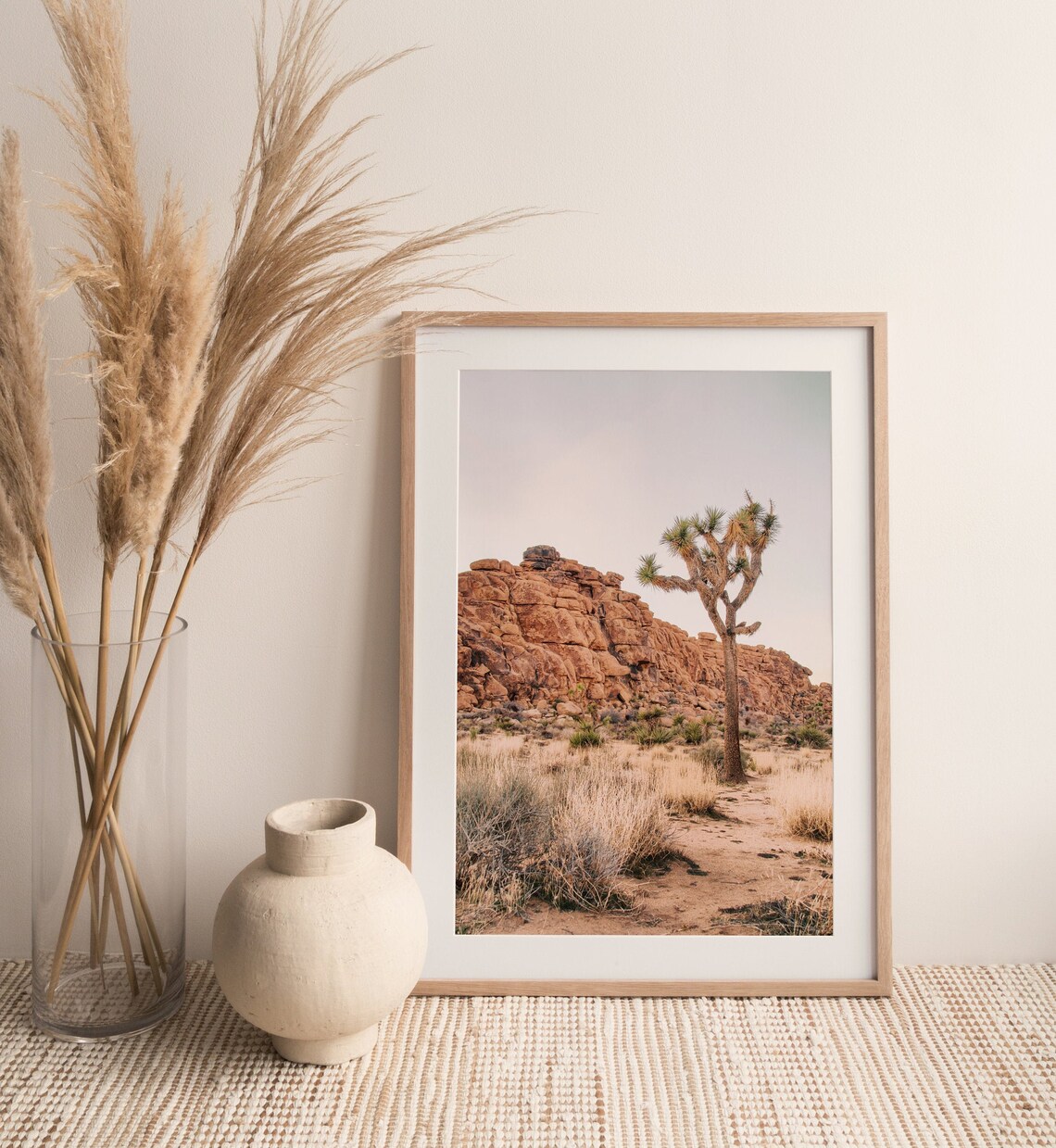 Joshua Tree Desert Cactus Southwestern Art Print - Image 3