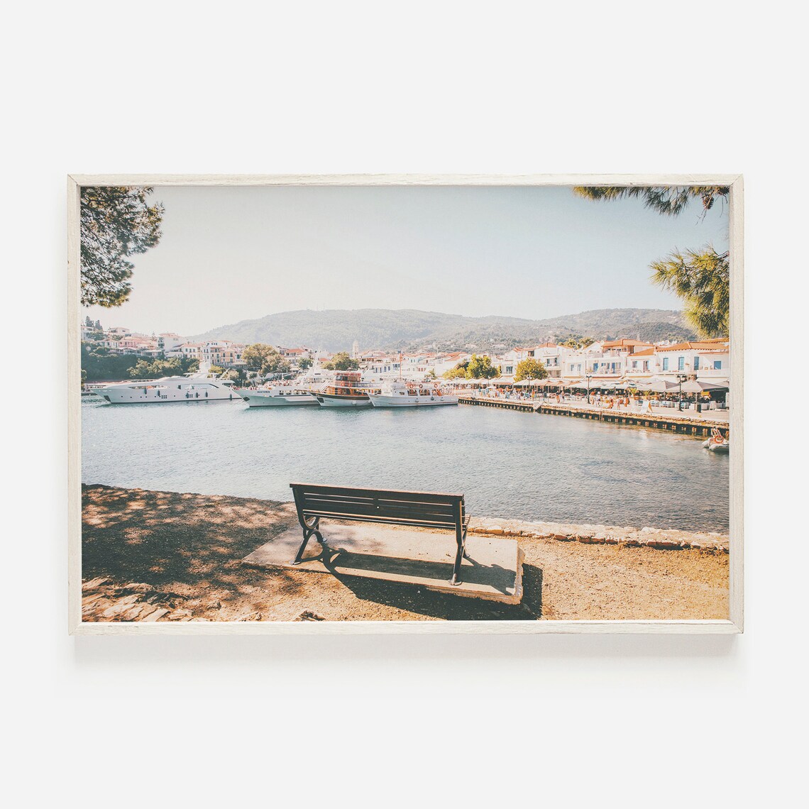 Skiathos Greece Landscape, Aegean Sea Art Print