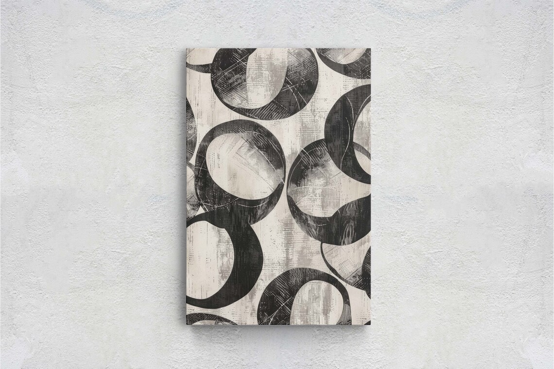 Wabi Sabi Artwork, Minimalist Abstract Texture - Image 2