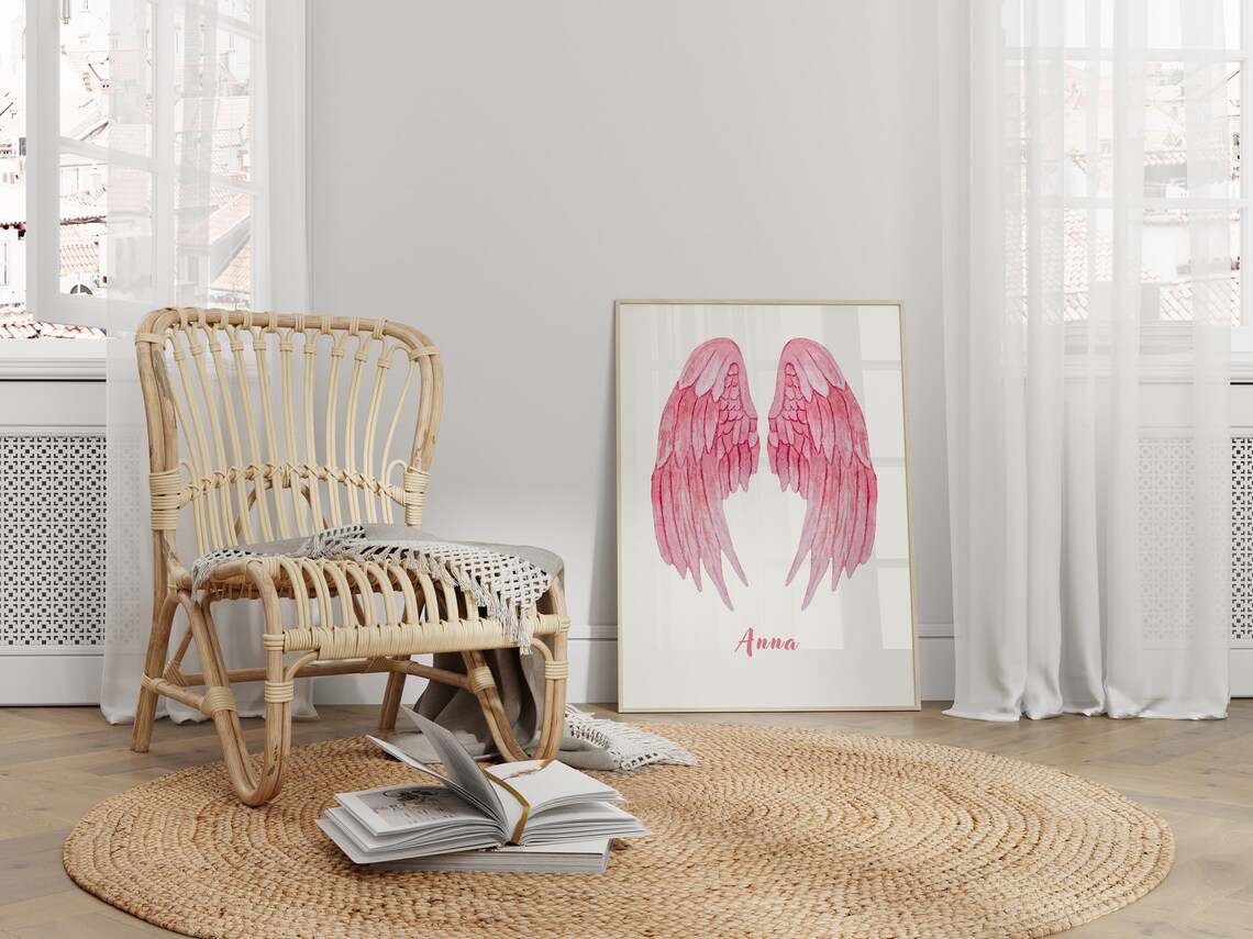 Customizable Nursery Poster, Personalized Baby Name Art Print - Image 2