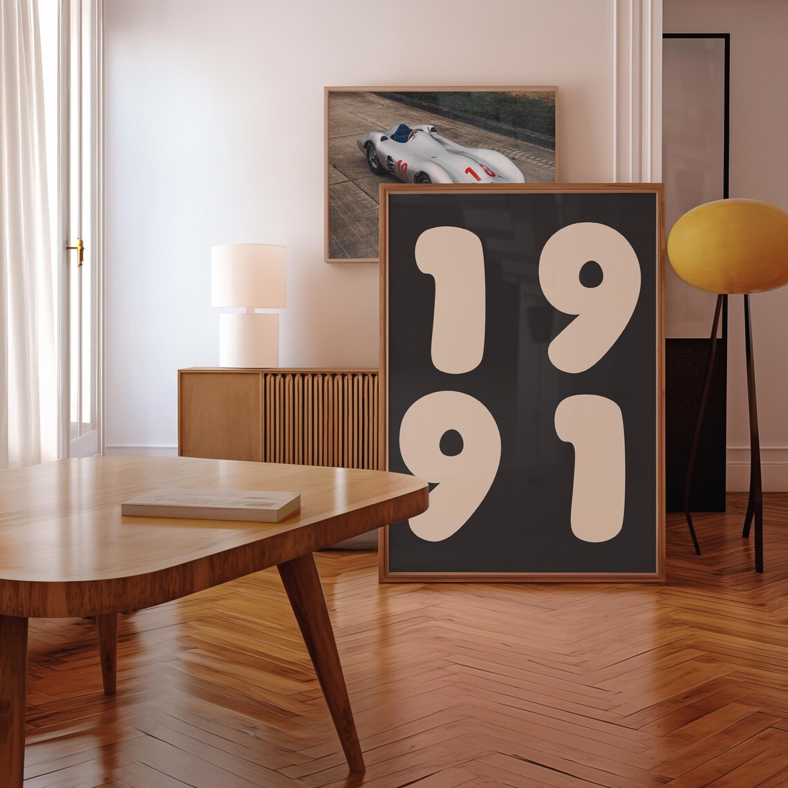 Custom Year Poster, Modern Minimalist Typography - Image 4