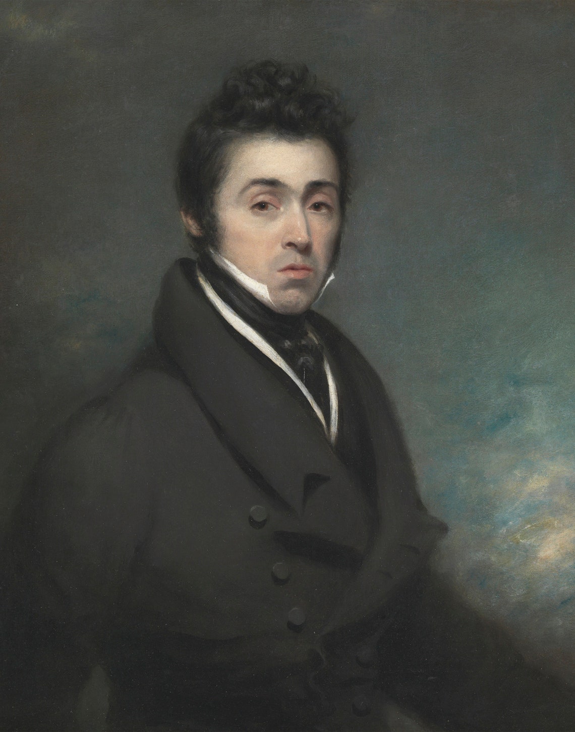 Vintage Man Portrait Print Antique Portrait Painting Man Painting Portrait Oil Painting Vintage Wall Art Traditional Artwork - Image 3