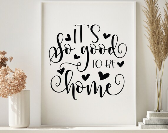 Its So Good To Be Home Sign Housewarming Gift Funny Home Sign Wood Sign Its So Good To Be Home