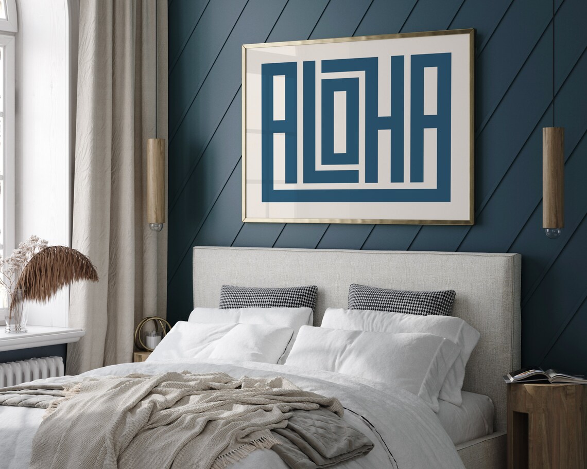 Coastal Cowgirl Aloha Surf Beach Art Print